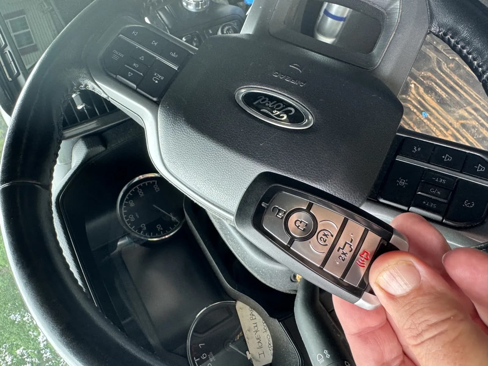 Ford F-150 smart key cut and programmed on-site by My Locksmith Express in Charlotte, NC
