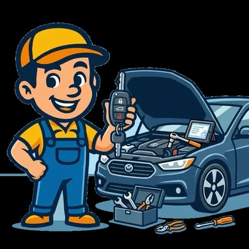 Automotive Locksmith locksmith service illustration