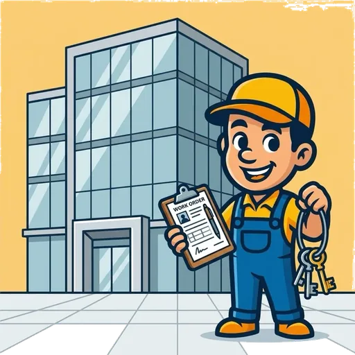 Commercial Locksmith locksmith service illustration