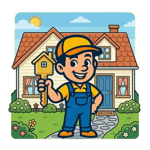 Residential Locksmith locksmith service illustration