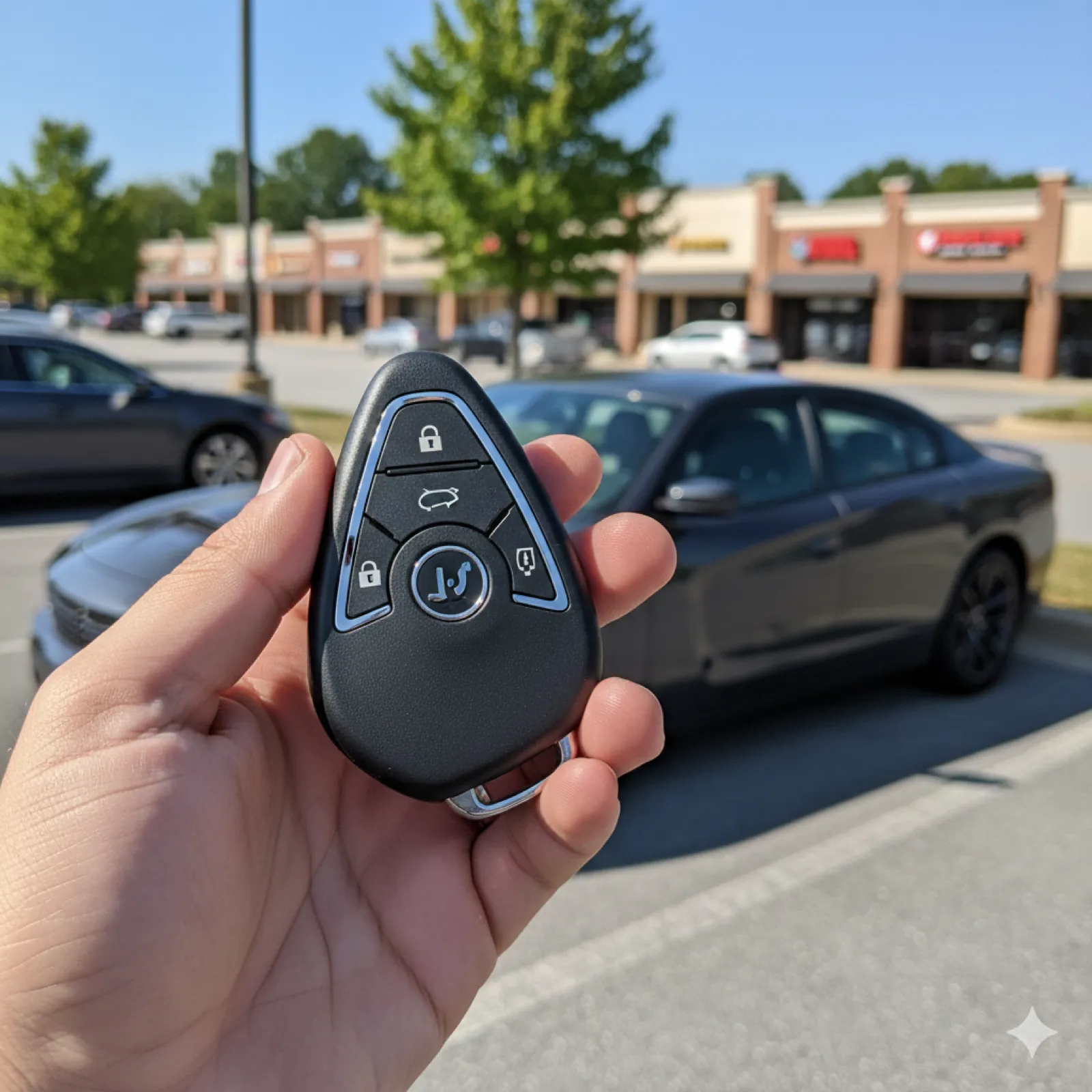 Dodge Charger key fob duplicated and programmed on-site in Charlotte, NC