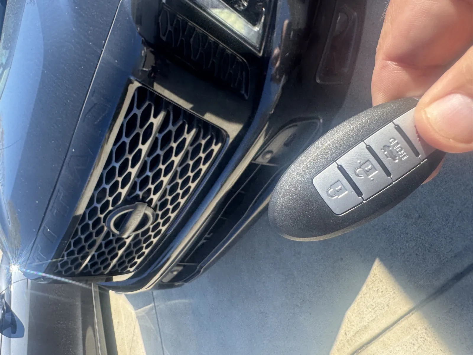 Nissan smart key programmed on-site at a Huntersville, NC residence